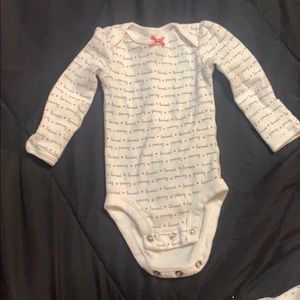 Long sleeve onesie